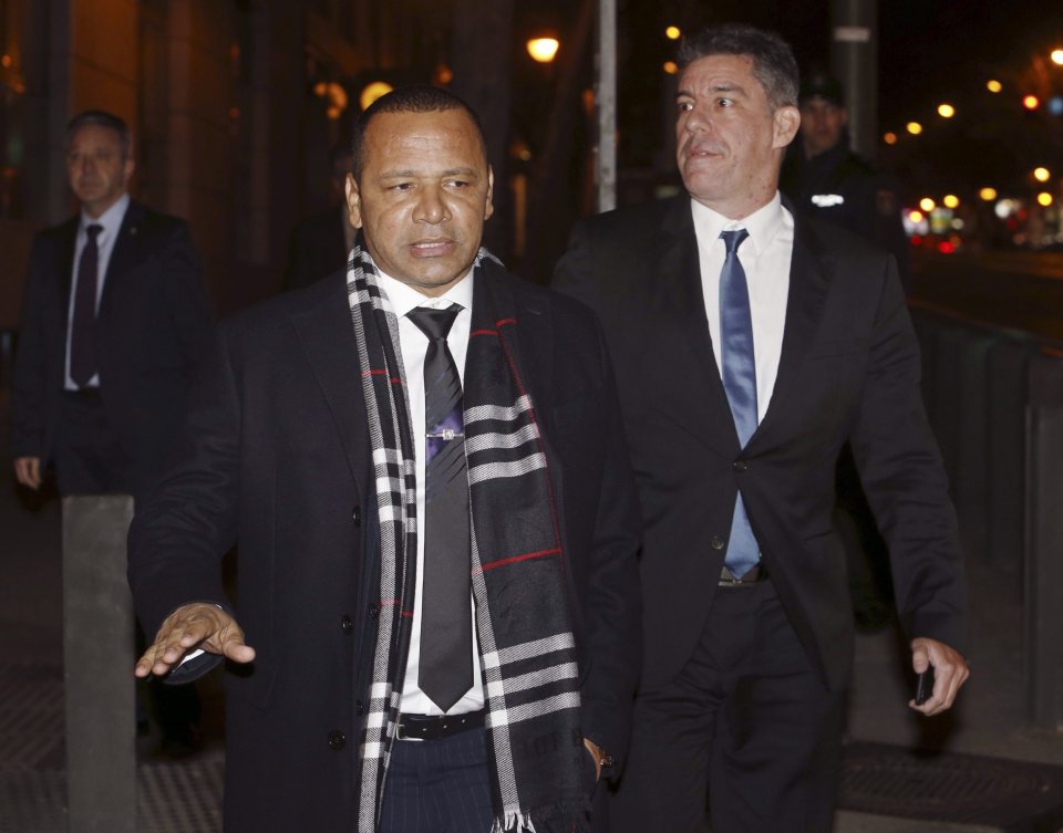 Neymar's father Neymar Snr has also been given reprieve by the Spanish courts