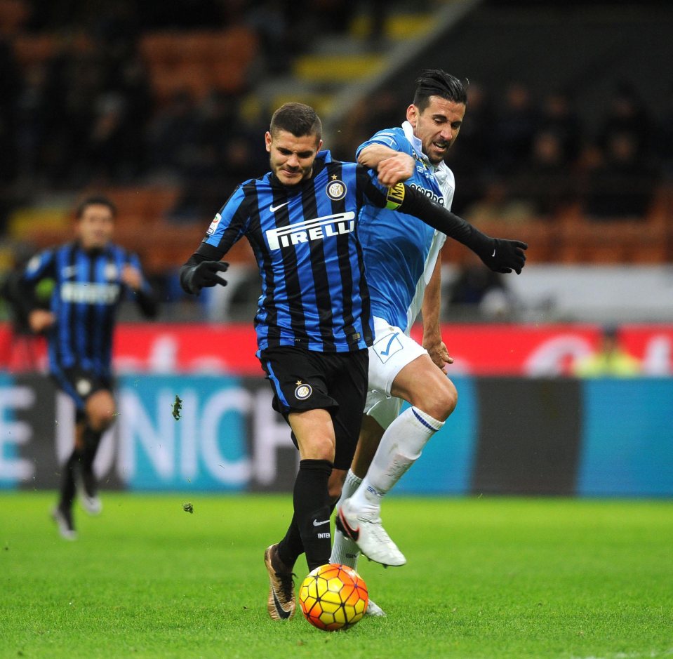  Mauro Icardi is a clinical finisher and can hold up the ball well to link up play