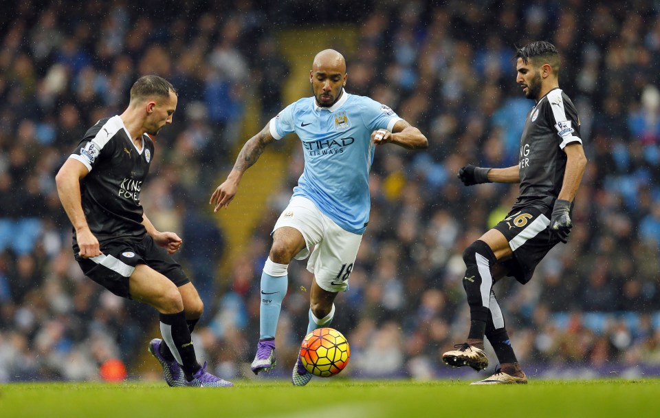  Fabian Delph barely featured for City after switch from Aston Villa