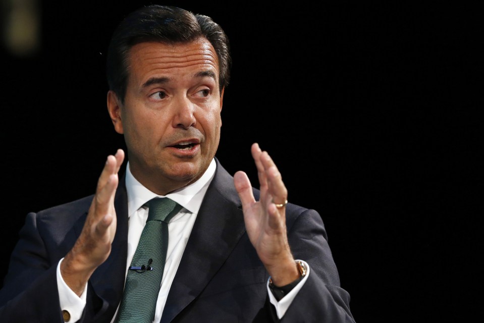  Lloyds boss Antonio Horta-Osorio said post Brexit 'growth seems unlikely'