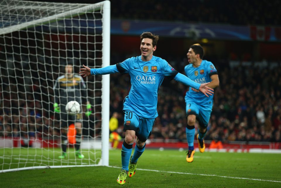  Lionel Messi scored 41 goals in all competitions for Barcelona last season