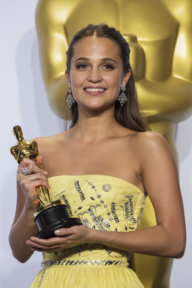 Alicia won an Academy Award in February