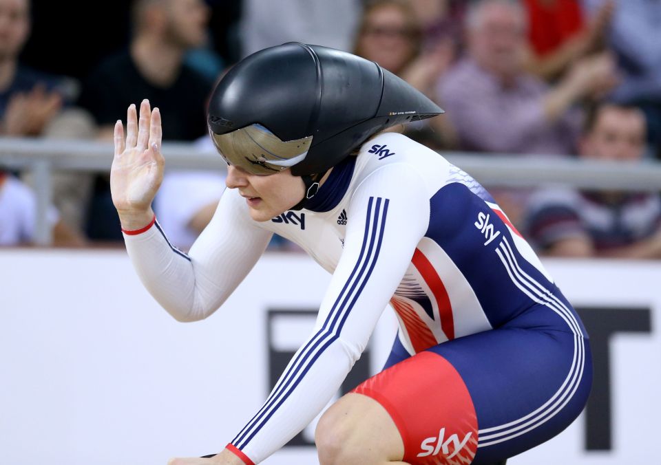  Katy Marchant is after solo glory in Rio after missing out on team selection