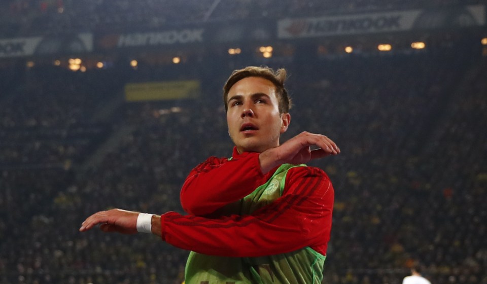  Gotze has been frustrated by his lack of playing time at Bayern