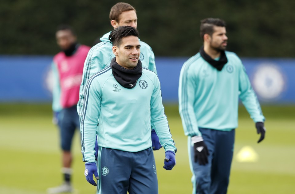  Radamel Falcao failed to make an impact during his loan spell at Chelsea