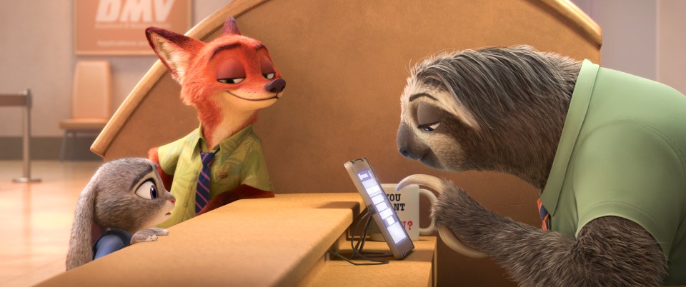  Zootopia - one of three Disney movies in 2016's biggest earners