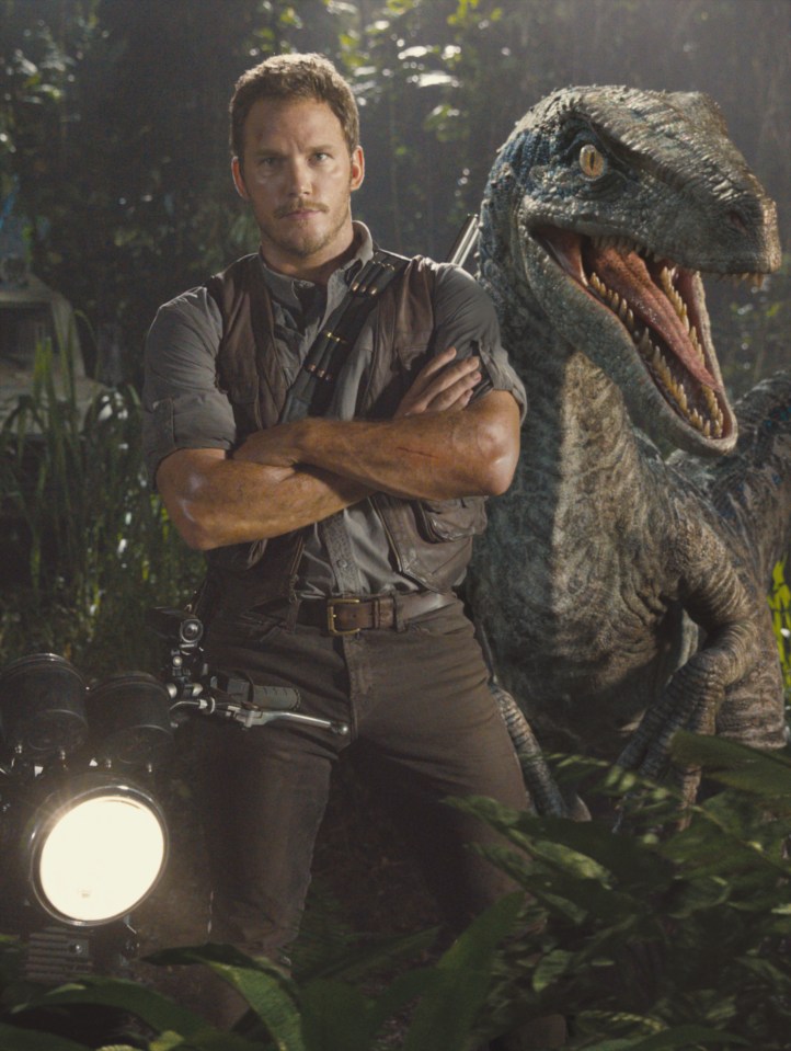 Chris Pratt starred in last year's box office hit Jurassic World