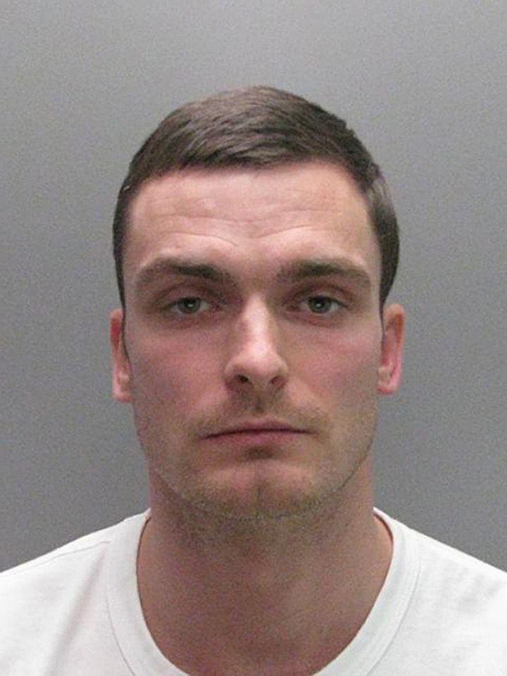  Adam Johnson was sentenced to six years behind bars after engaging in sexual activity with a 15-year-old child