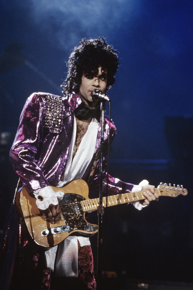 Prince was known for his outlandish fashion sense 