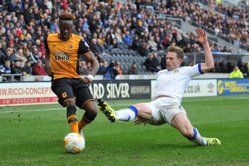  Charlie Taylor in action for Leeds against Hull last season