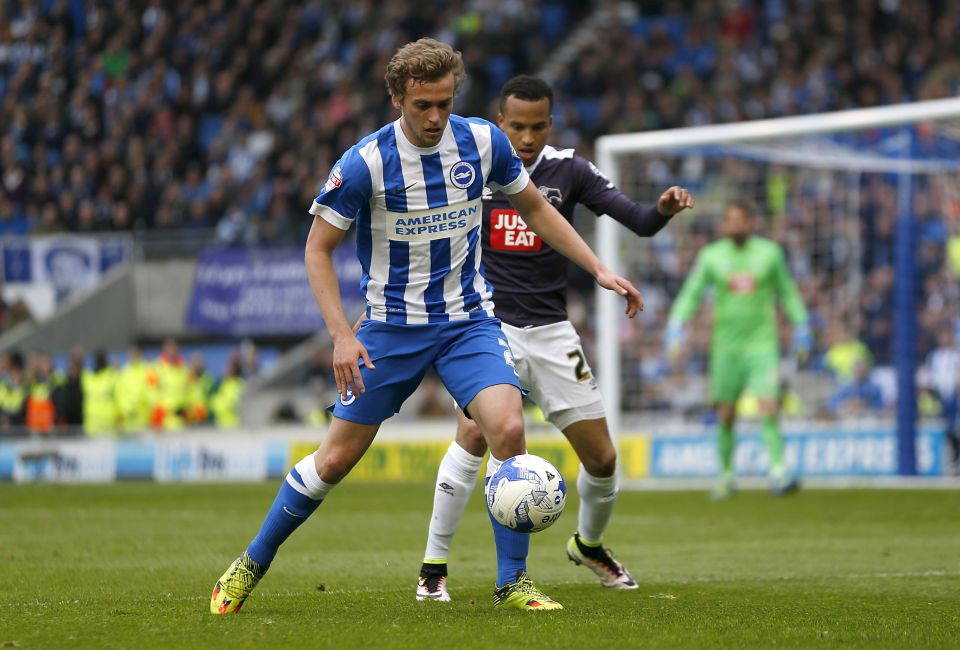  Wilson spent last season on loan at Brighton but netted just five times