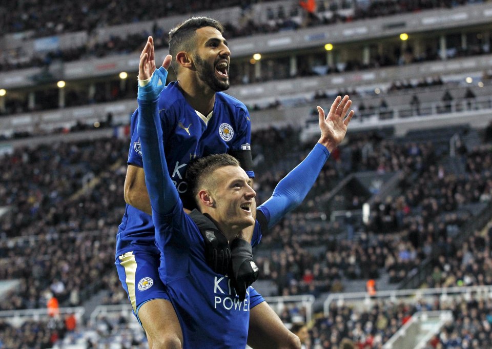  If Mahrez leaves it would be a blow for Jamie Vardy who rejected a move to Arsenal to stay at Leicester