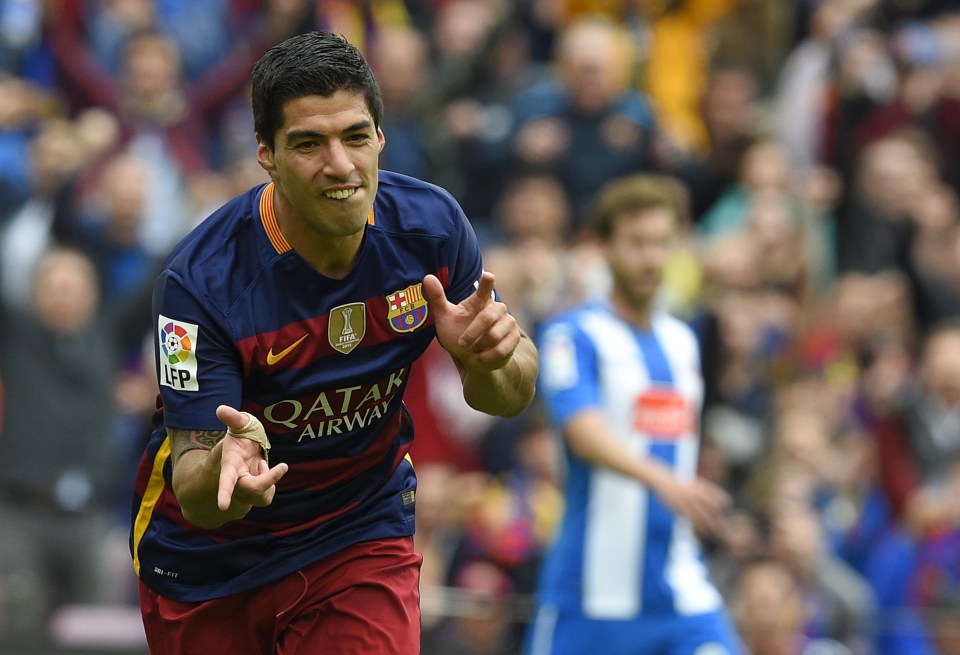  Luis Suarez has been in sensational form since joining Barcelona