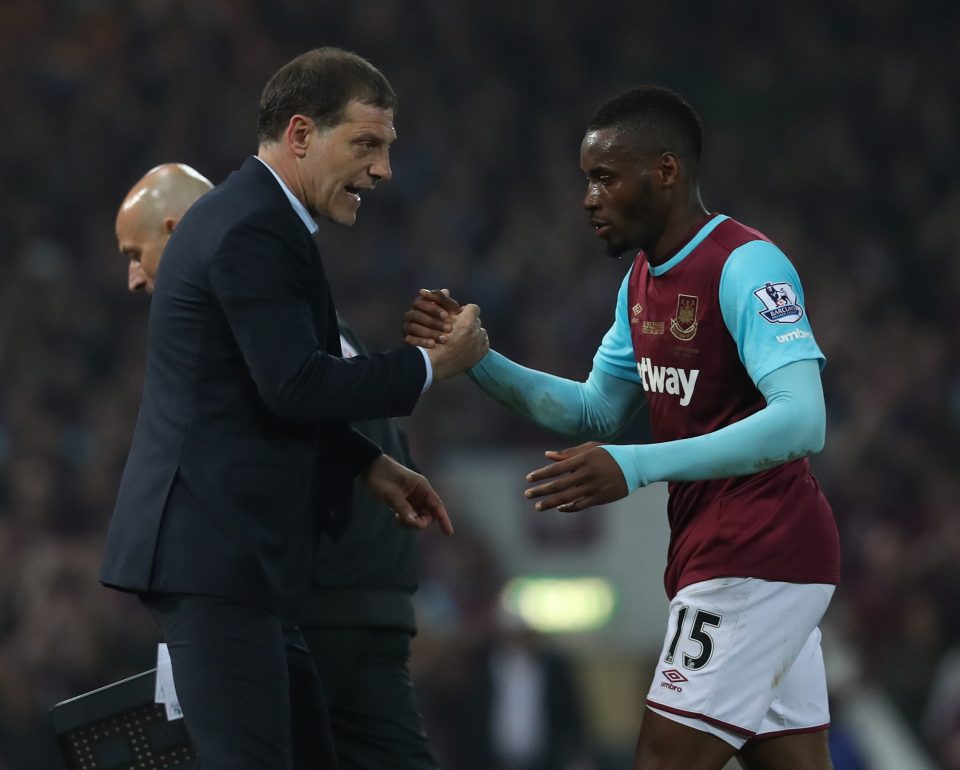  Diafra Sakho is closing in on a return from injury