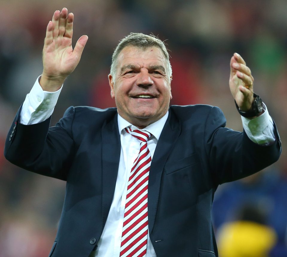  Big Sam has flown home from Sunderland tour for talks with England