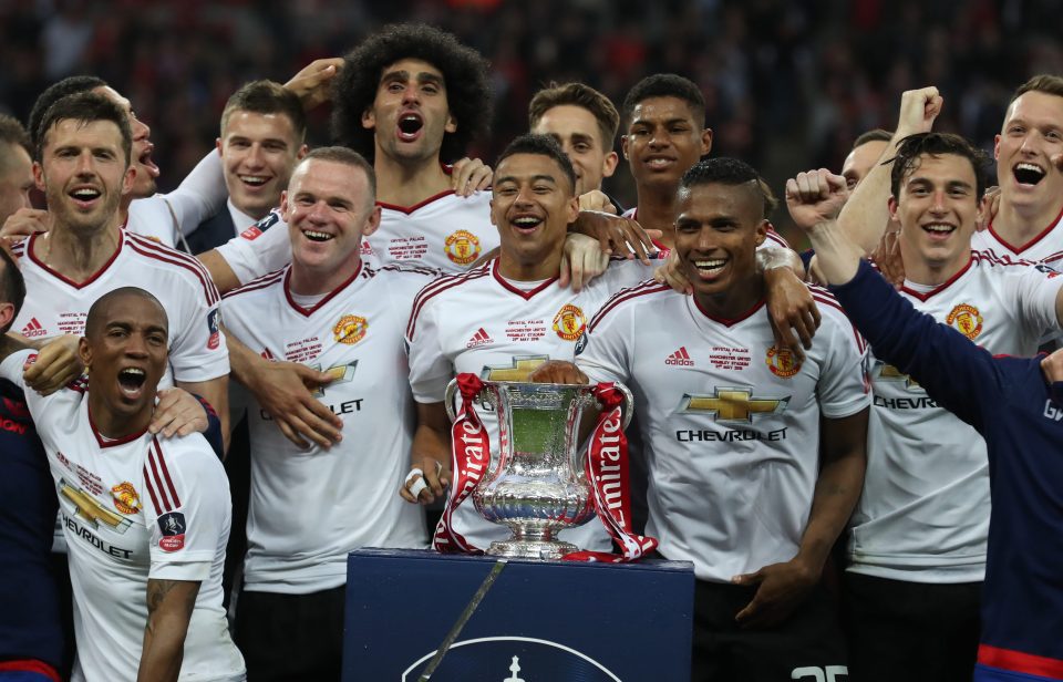 Manchester United won last season's FA Cup final in extra time thanks to Jesse Lingard's winner