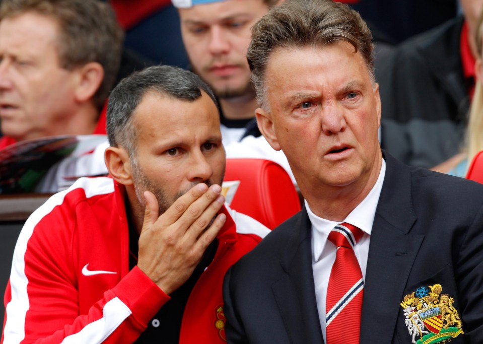  Ryan Giggs is said to be unhappy with how the club handled LVG's sacking