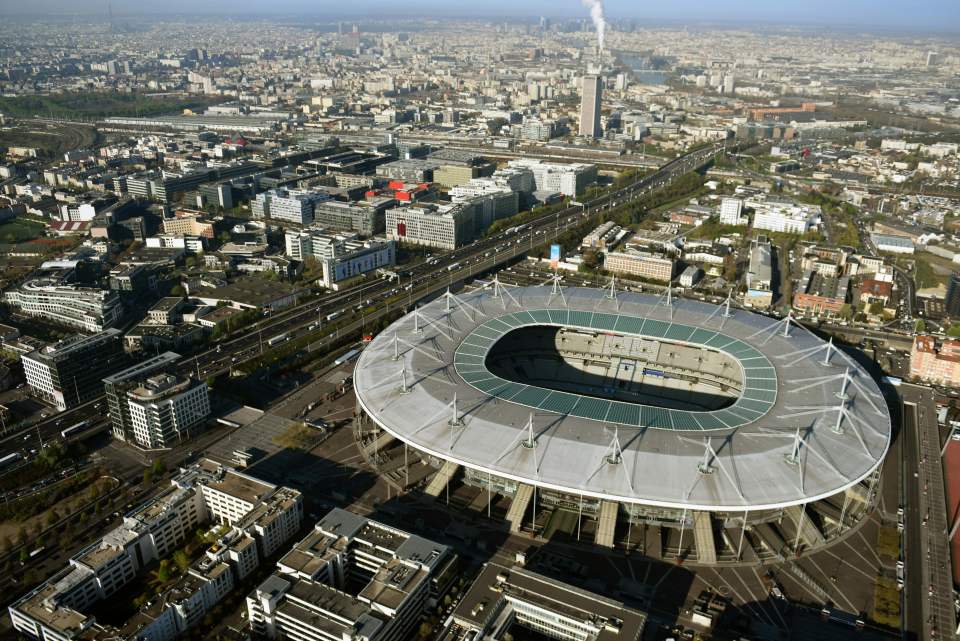  National stadium ... The Stade de France in Paris is due to host France v Iceland in the quarter final of Euro 2016