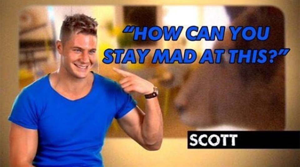  Scotty has a reputation as Geordie Shore's cheeky chap