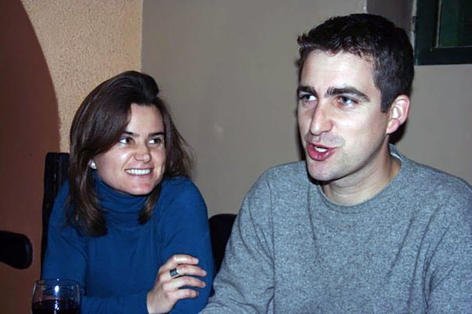 The late Jo Cox MP pictured with her husband Brendan before she was attacked in her constituency