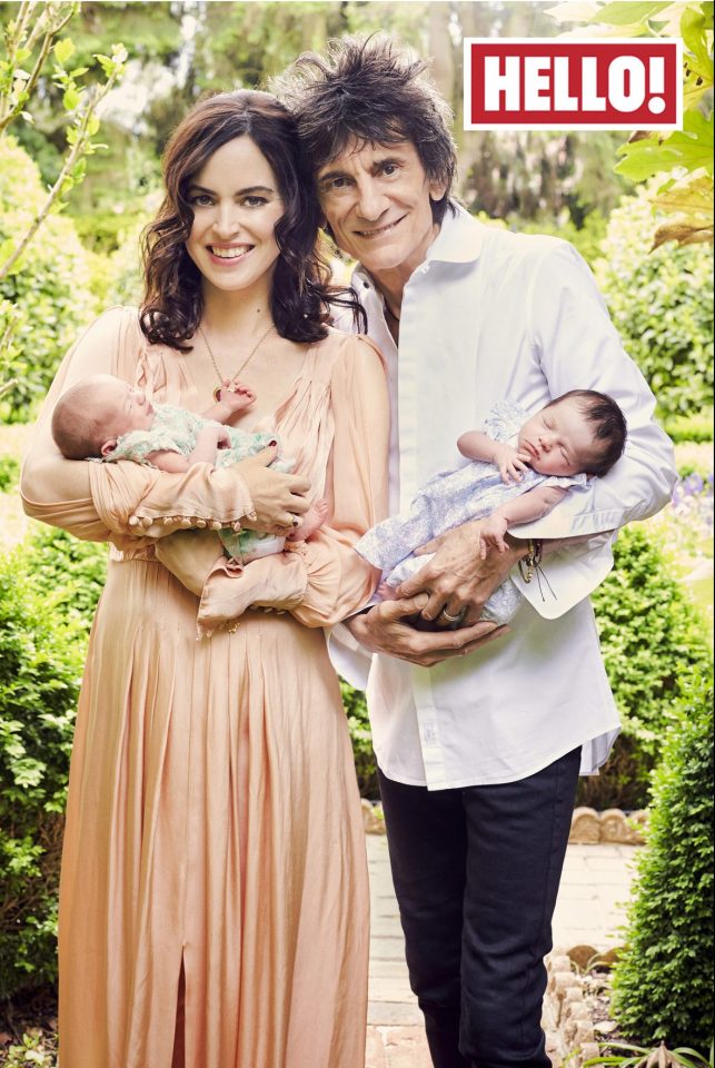 Ronnie Wood in Hello!