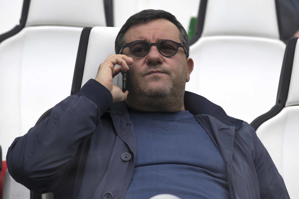  Paul Pogba's agent, Mino Raiola, is due to receive £25m from the deal