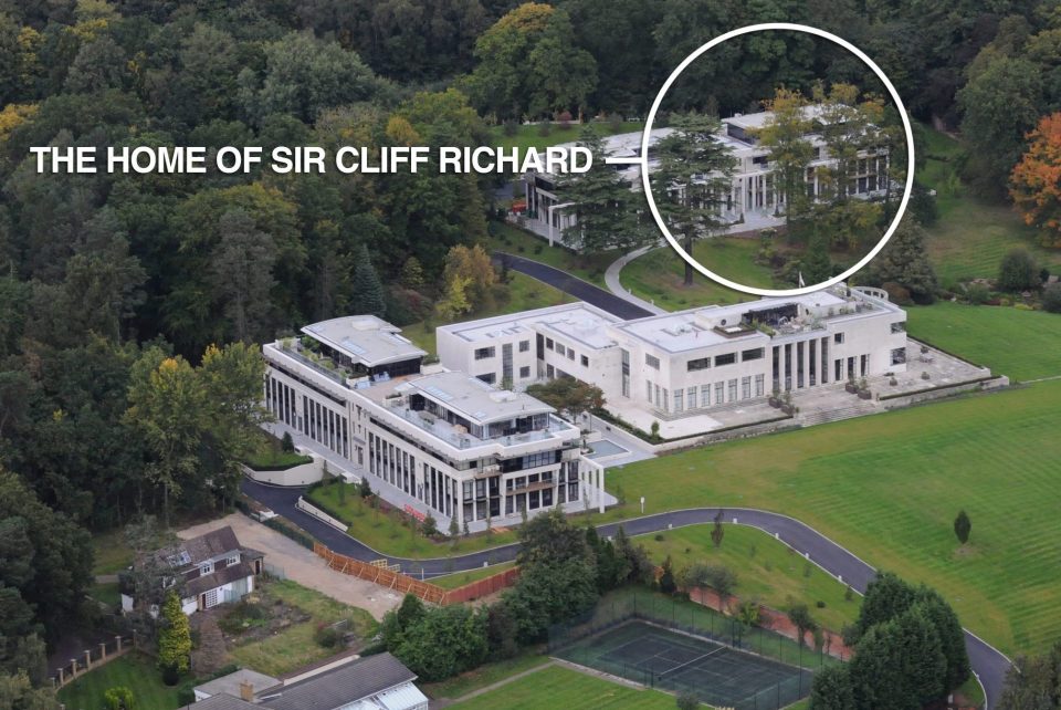 Cliff Richard raid