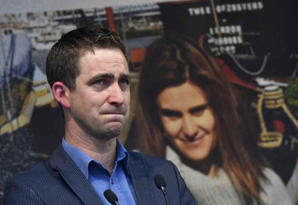  Brendan Cox paid an emotional tribute to his wife during a special service at Trafalgar Square on another occasion