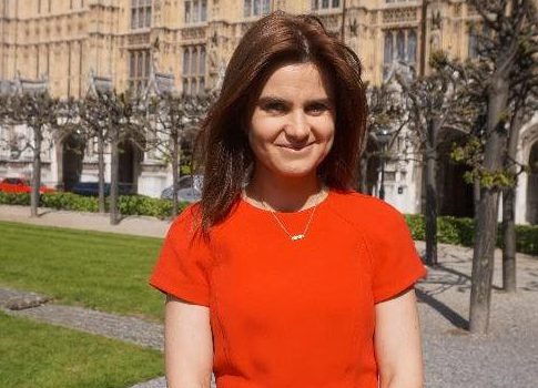  Murdered Cox was stabbed and shot outside her constituency near Leeds