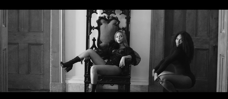 Beyonce and Serena are two women not to be messed with as they cut regal figures in music video 