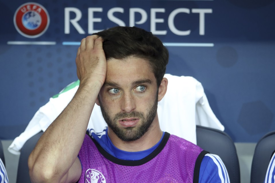  Grigg has been voted among the top players in European football despite spending the entire Euro 2016 on the bench for Northern Ireland