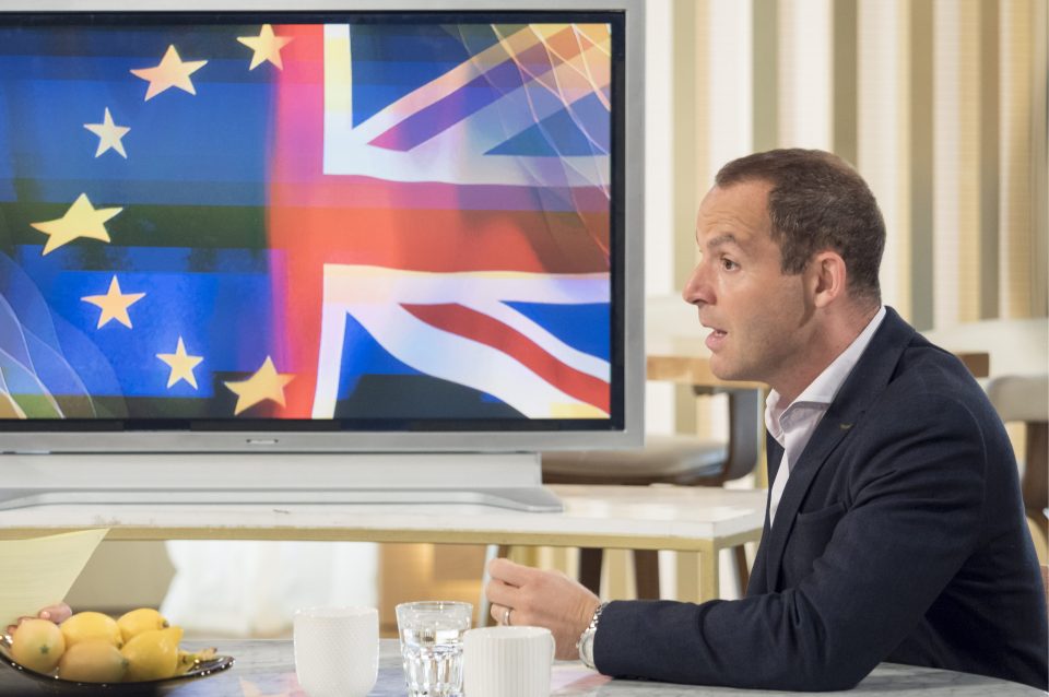  With the nation facing a period of uncertainty, Martin Lewis' advice not to panic is reassuring