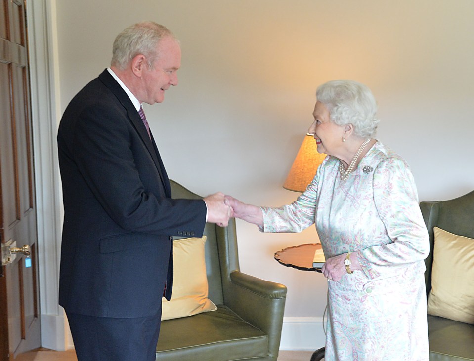  I'm still alive... Queen updates retired 'terrorist' Martin McGuinness on her current status