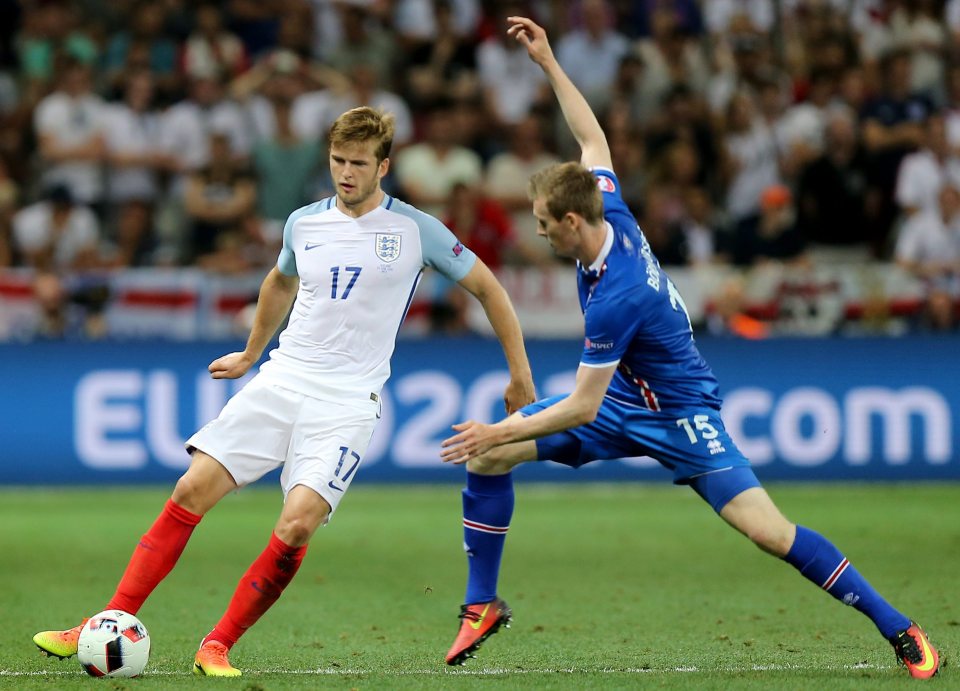  Dier started all four of England's games at Euro 2016