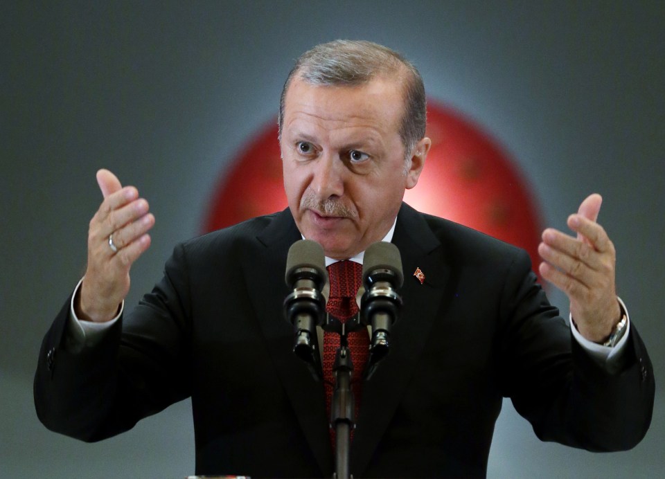  Turkey's President Recep Tayyip Erdogan