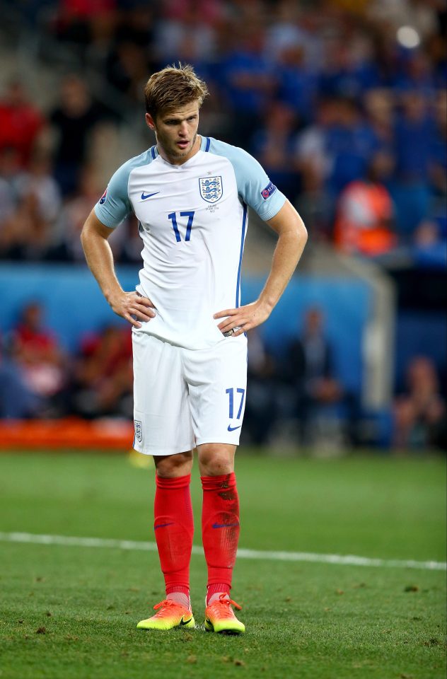  Eric Dier in action for England against Iceland