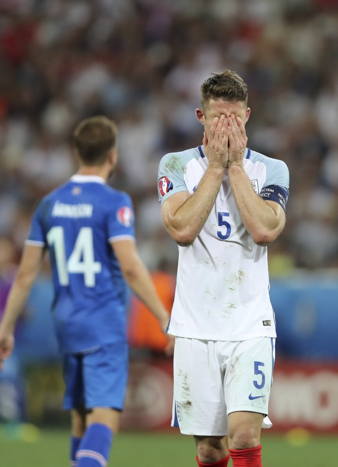  Cahill was part of Roy Hodgson's side that flopped at Euro 2016