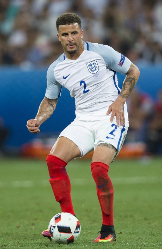  Kyle Walker should have been concentrating on training for Euro 2016 in France