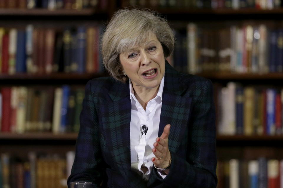  Theresa May is the bookies favourite to be the next leader of the Conservative party