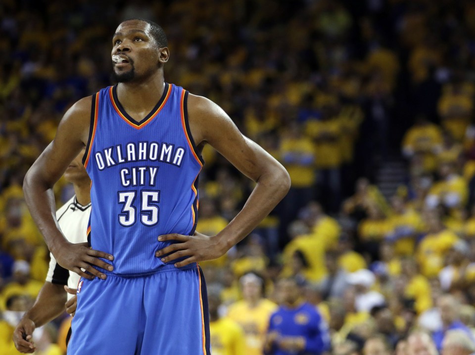  Free agent Kevin Durant has joined Golden State Warriors