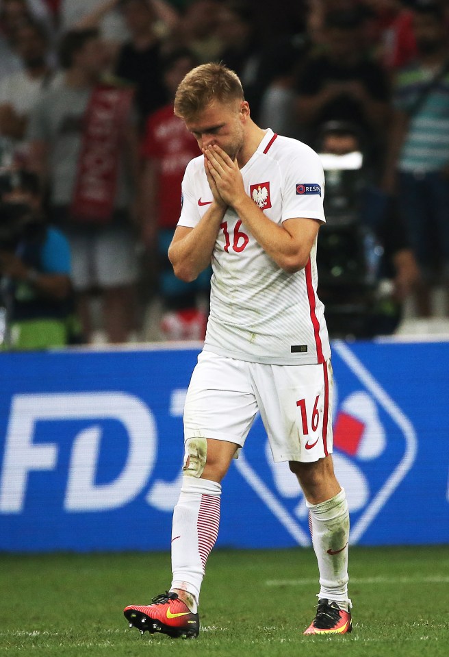 Jakub Blaszczykowski reached the quarter-final with Poland at Euro 2016