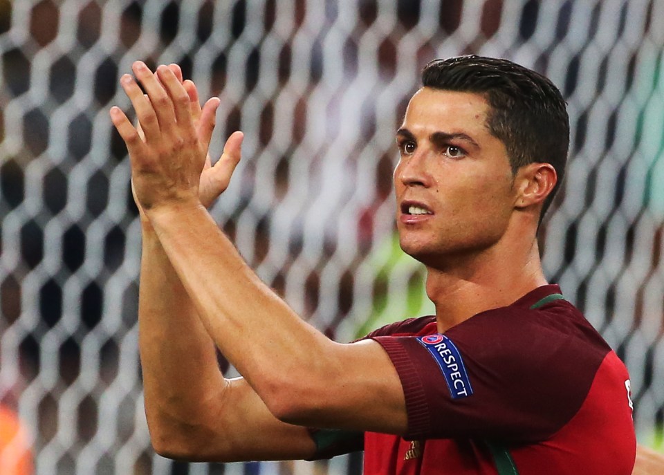  Cristiano Ronaldo demonstrated his leadership qualities in the penalty shootout