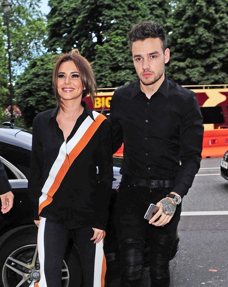  Smiling Cheryl had a very happy birthday along with boyfriend Liam Payne