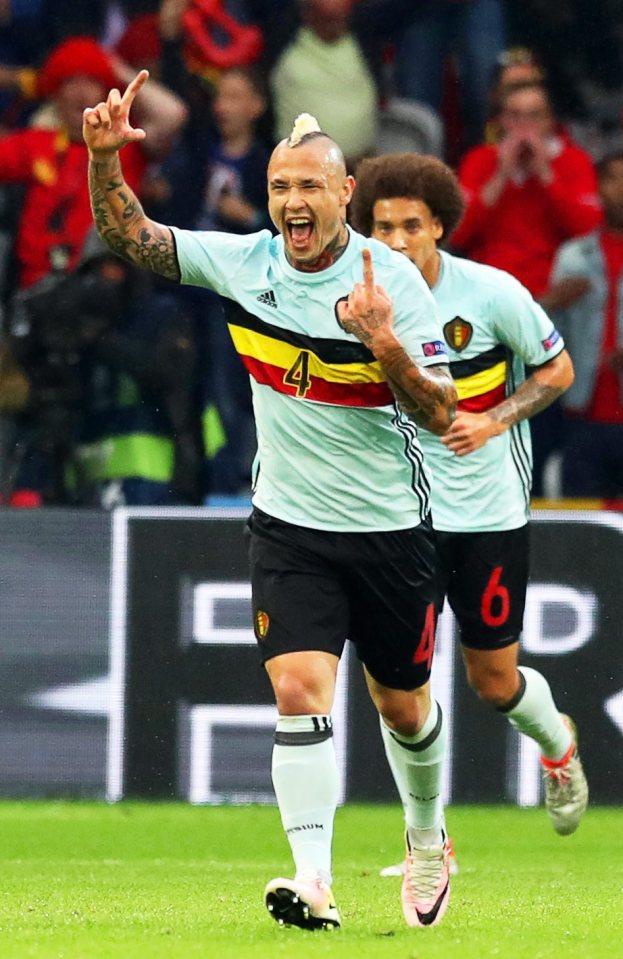  Belgium though they were set for a routine win after Radja Nainggolan gave them an early lead