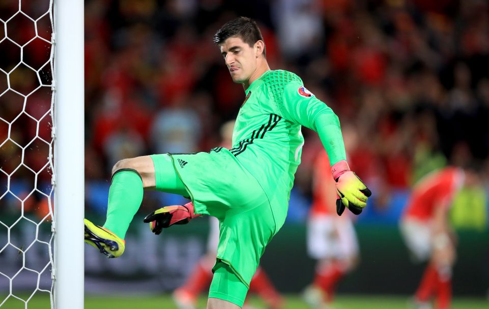  Thibaut Courtois has criticised Belgium's tactics in the wake of their Euro exit