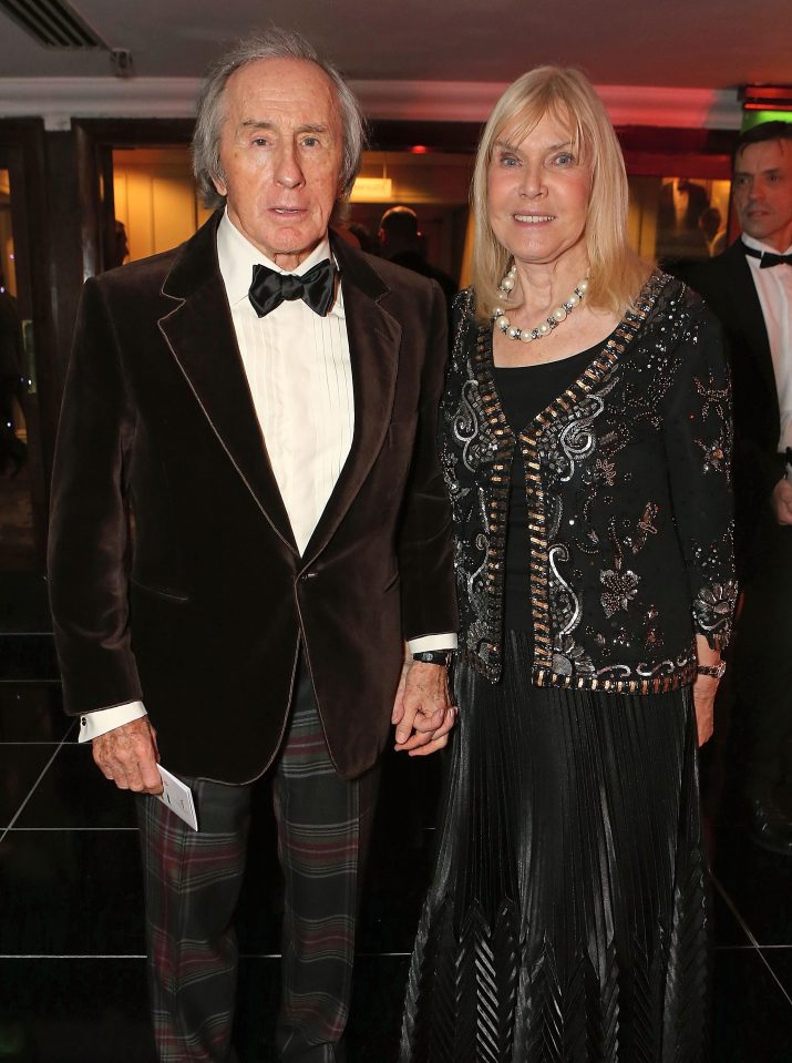 Sir Jackie Stewart reveals his wife, Lady Helen, is suffering with dementia and needs round-the-clock care