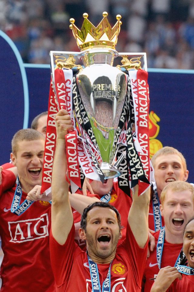  Giggs won 13 Premier League titles during his glittering United career