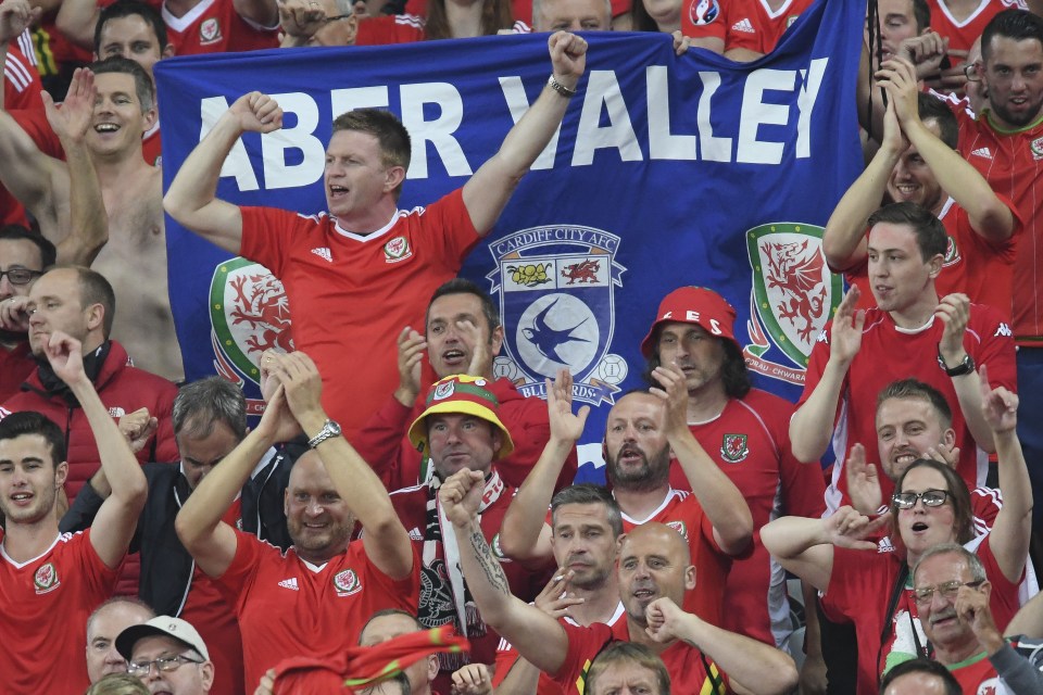  Fans are delighted at the Welsh success, and Gary Speed's parents claim their son is jubilantly watching along with them