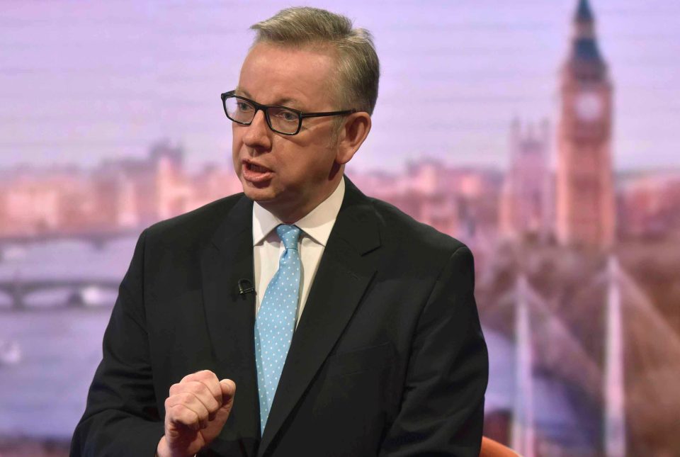  She praised Michael Gove for being a 'warrior for the dispossessed’