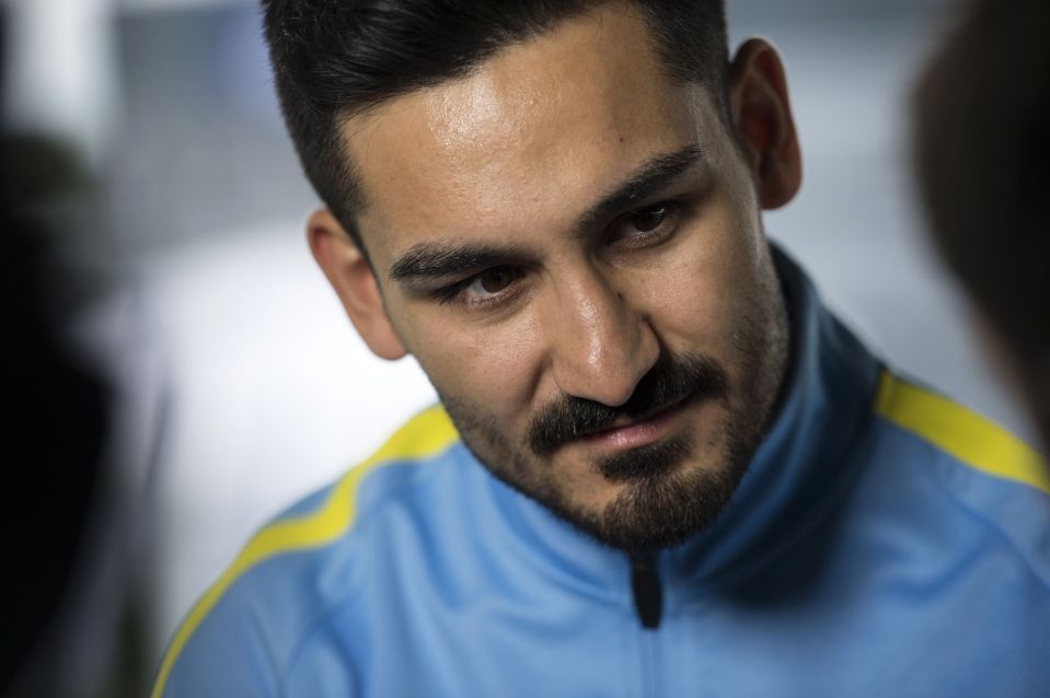  Ilkay Gundogan is recovering from a knee injury which ruled him out of the Euros